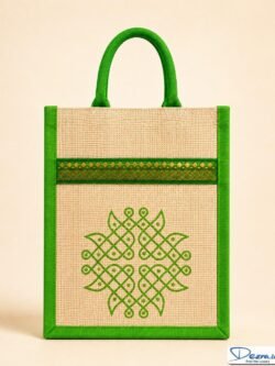 Traditional Kolam Jute Return Gift Bags | Perfect for Every Functions
