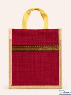 Premium Plain Jute Return Gift Bags | Eco-Friendly Wedding & Thamboolam Bags