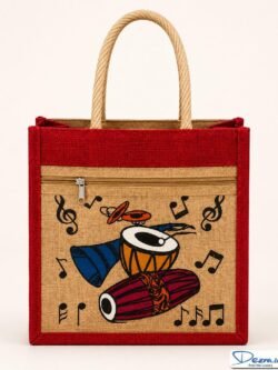 Warli Print Jute Return Gift Bags | Perfect for Every Celebration